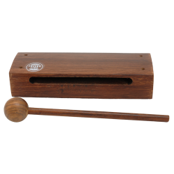 Wood Block | En bois de Pao Rose | 2 Tons | Fuzeau Séniors