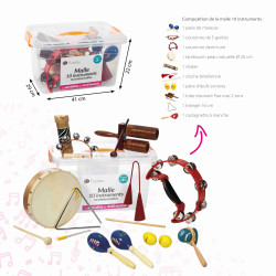 Coffret 10 Instruments | Sélection de Percussions | Fuzeau Séniors