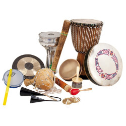 Lot de 13 Instruments | Découverte Musique du Monde | Fuzeau Séniors