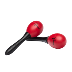 LOT DE 2 PAIRES D'OEUFS SONORES MARACAS ROUGE