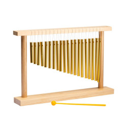 Chimes de Table | Sur Support en Bois | Fuzeau Séniors
