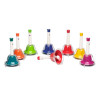 Jeu de 8 Cloches | Accordées | Colorées | Fuzeau Séniors