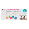 JEU DE 5 CLOCHES ACCORDEES - ALTERATIONS