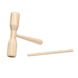 Tube Résonant | 2 Tonalités | En bois Acacia | Fuzeau Séniors