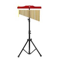 Chimes Suspendus | Pied en Bois | Sonorités Cristallines | Fuzeau Séniors
