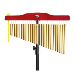 Chimes Suspendus | Pied en Bois | Sonorités Cristallines | Fuzeau Séniors