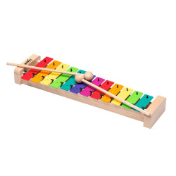 Carillon Soprano | 12 Lames Colorées | Fuzeau Séniors