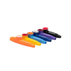 LOT DE 3 KAZOOS MARQUE FUZEAU EN MATIERE PLASTIQUE