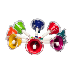 Jeu de 13 Cloches | Colorées | Accordées | Fuzeau Séniors