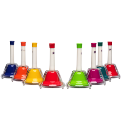 Jeu de 13 Cloches | Colorées | Accordées | Fuzeau Séniors