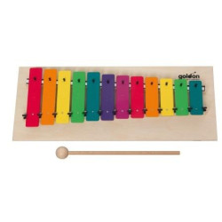 Carillon Soprano | 12 Lames Colorées sur Table | Fuzeau Séniors