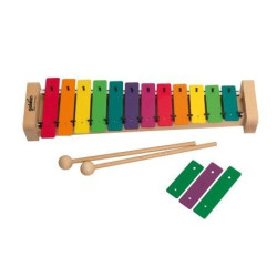 Carillon Soprano | 12 Lames Colorées | Fuzeau Séniors