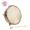 Tambourin |Peau Naturelle | Ø 20 cm | Fuzeau Séniors