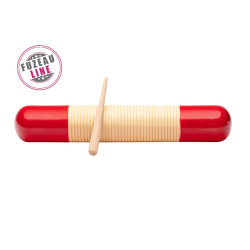 Guiro 35 cm | En bois | Instrument à Gratter | Fuzeau Séniors