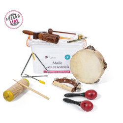 Malle 7 Instruments | Les Essentiels | Percussions | Fuzeau Séniors