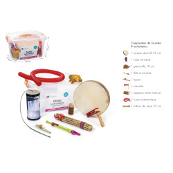 Coffret 9 Instruments | Effets Sonores | Pluie | Mer... | Fuzeau Séniors