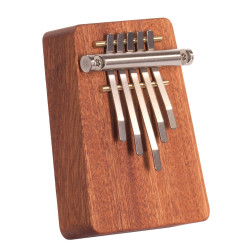 Sanza Kalimba | Piano à pouces | en Bois | 5 lames | Fuzeau Séniors