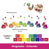Jeu de 13 Cloches | Colorées | Accordées | Fuzeau Séniors