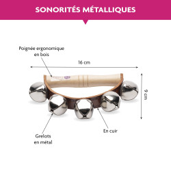 Couronne | 5 Grelots | Sensoriel | Fuzeau Séniors