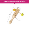 Wood Block PicVert |En Bois | Ambiance de la Forêt | Fuzeau Séniors
