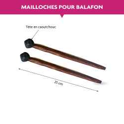 MAILLOCHE POUR BALAFON PROPOSEE A LA PAIRE