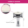 Mini Derbouka | Darbouka | En Aluminium | Fuzeau Séniors