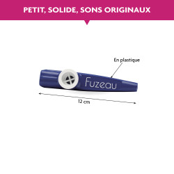 LOT DE 20 KAZOOS MARQUE FUZEAU EN MATIERE PLASTIQUE