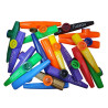 LOT DE 20 KAZOOS MARQUE FUZEAU EN MATIERE PLASTIQUE