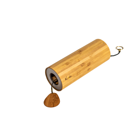 Carillon Éolien Koshi Aria En Bambou - Son Harmonieux 432 Hz, Avec Boîte Cadeau