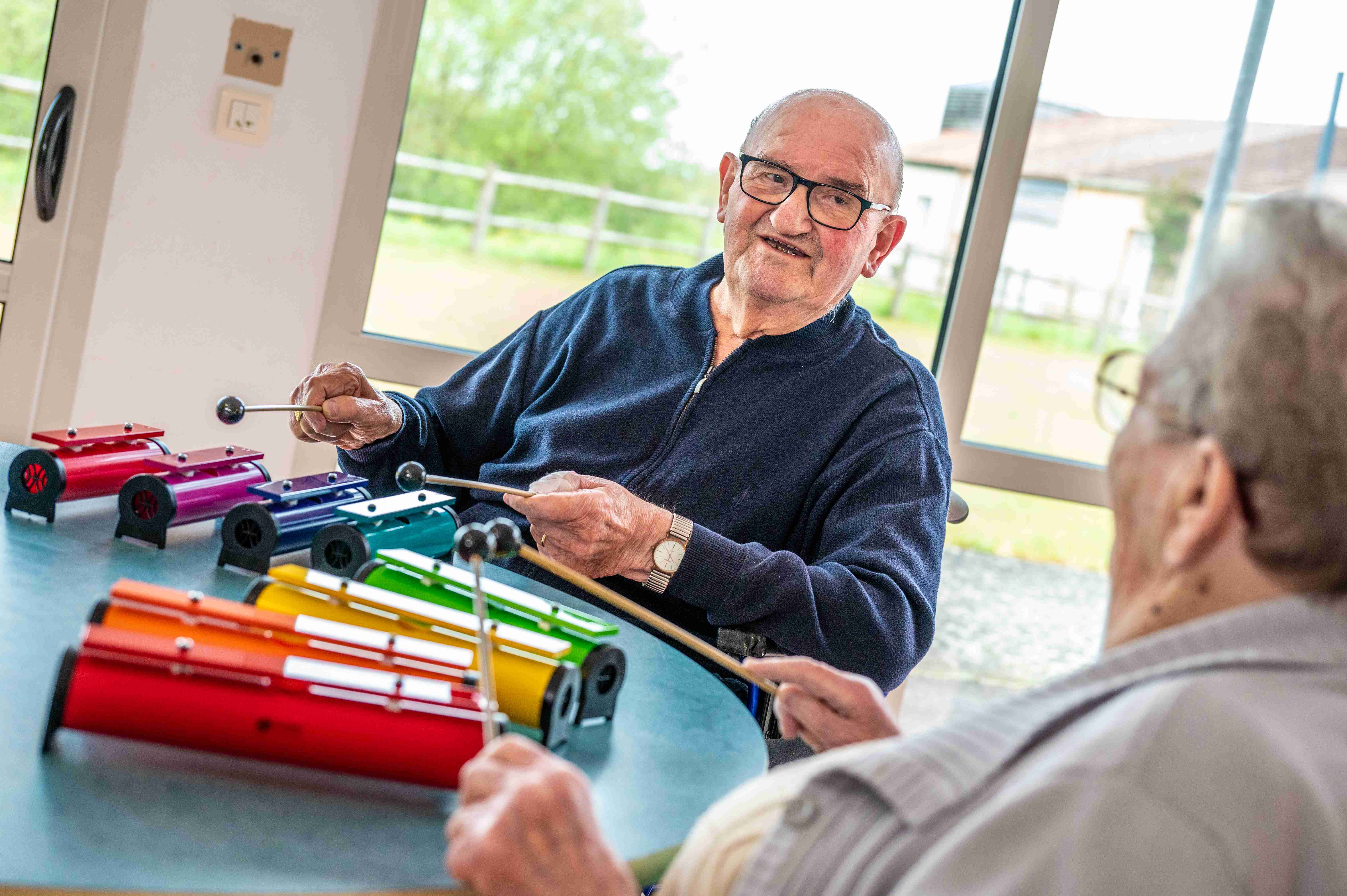 Partition colorée séniors